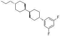 CAS 登录号：138074-21-2, 1-[反式-4-(反式-4-丙基环己基)环己基]-3,5-二氟苯