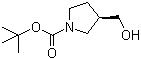 structure of CAS# 138108-72-2, (R)-1-Boc-3-hydroxymethylpyrrolidine