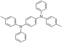 N,N-二(4-甲基苯基)-N,N-二苯基-1,4-对苯二胺分子结构 (CAS 138171-14-9)