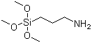 structure of CAS# 13822-56-5, 3-氨基丙基三甲氧基硅烷