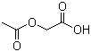 乙酰氧基乙酸分子结构 (CAS 13831-30-6)