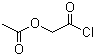 乙酰氧基乙酰氯分子结构 (CAS 13831-31-7)