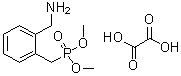 2-(氨基甲基)苄基膦酸二甲酯草酸盐分子结构 (CAS 1383133-20-7)