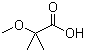 2-甲氧基-2-甲基丙酸分子结构 (CAS 13836-62-9)