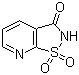 异噻唑并[5,4-b]吡啶-3(2H)-酮 1,1-二氧化物分子结构 (CAS 138417-40-0)