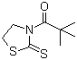 structure of CAS# 138459-91-3, 2,2-Dimethyl-1-(2-thioxo-3-thiazolidinyl)-1-propanone