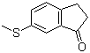 structure of CAS# 138485-82-2, 6-(Methylthio)-1-indanone