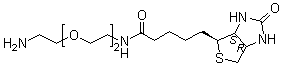 structure of CAS# 138529-46-1, (+)-Biotinyl-3,6-dioxaoctanediamine