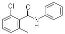 2-氯-6-甲基-N-苯基苯甲酰胺分子结构 (CAS 1386861-46-6)