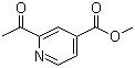 2-乙酰基异烟酸甲酯分子结构 (CAS 138715-82-9)