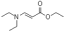 CAS # 13894-28-5, Ethyl (E)-3-(diethylamino)acrylate, Ethyl (E)-3-(N,N-diethylamino)propenoate