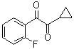 CAS 登录号：1391054-37-7, 1-环丙基-2-(2-氟苯基)-1,2-乙二酮