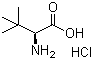 L-叔亮氨酸盐酸盐分子结构 (CAS 139163-43-2)