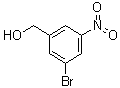 3-溴-5-硝基苯甲醇分子结构 (CAS 139194-79-9)