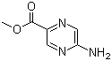 structure of CAS# 13924-94-2, 5-Amino-2-pyrazinecarboxylic acid methyl ester