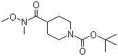 structure of CAS# 139290-70-3, 1-Boc-4-[methoxy(methyl)carbamoyl]piperidine