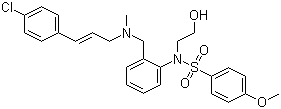 KN 93分子结构 (CAS 139298-40-1)