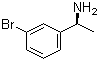 (S)-1-(3-溴苯基)乙胺分子结构 (CAS 139305-96-7)
