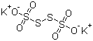 CAS # 13932-13-3, Dipotassium tetrathionate, Tetrathionic acid dipotassium salt