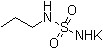 N-丙基硫酰二胺钾盐分子结构 (CAS 1393813-41-6)