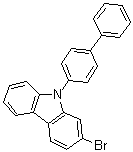 structure of CAS# 1393835-87-4, 9-[1,1'-联苯]-4-基-2-溴-9H-咔唑