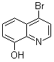 4-溴-8-羟基喹啉分子结构 (CAS 139399-63-6)