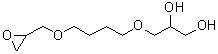 3-[4-(2-环氧乙烷基甲氧基)丁氧基]-1,2-丙二醇分子结构 (CAS 139471-23-1)
