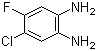structure of CAS# 139512-70-2, 4-氯-5-氟苯-1,2-二胺