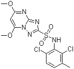 磺草唑胺分子结构 (CAS 139528-85-1)