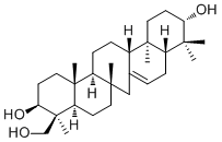 山芝烯三醇分子结构 (CAS 13956-52-0)