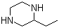 2-乙基哌嗪分子结构 (CAS 13961-37-0)