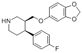 帕罗西汀 EP 杂质 E分子结构 (CAS 1396174-70-1)