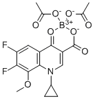 莫昔沙星硼络合物杂质分子结构 (CAS 139693-52-0)