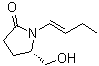CAS 登录号：139694-77-2, [S-(E)]-1-(1-丁烯基)-5-(羟甲基)-2-吡咯烷酮