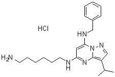 BS 181 hydrochloride molecular structure (CAS 1397219-81-6)