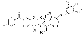 细叶远志甙 B分子结构 (CAS 139726-36-6)