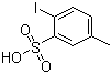 2-碘-5-甲基苯磺酸分子结构 (CAS 139778-27-1)
