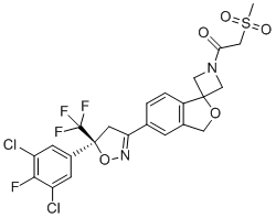 塞拉菌素分子结构 (CAS 1398609-39-6)