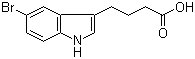 structure of CAS# 13993-31-2, 5-Bromoindole-3-butyric acid
