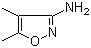 3-氨基-4,5-二甲基异噁唑分子结构 (CAS 13999-39-8)