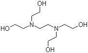structure of CAS# 140-07-8, N,N,N',N'-四(2-羟乙基)乙二胺
