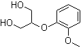 2-(2-甲氧基苯氧基)-1,3-丙二醇分子结构 (CAS 14007-09-1)