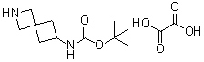 N-2-氮杂螺[3.3]庚烷-6-基氨基甲酸叔丁酯草酸盐(1:1)分子结构 (CAS 1400764-62-6)