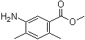 5-氨基-2,4-二甲基苯甲酸甲酯分子结构 (CAS 140112-97-6)