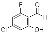 structure of CAS# 1401251-45-3, 4-氯-2-氟-6-羟基苯甲醛