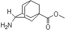 (Z)-4-氨基金刚烷-1-羧酸甲酯分子结构 (CAS 1401333-06-9)