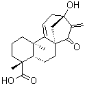 CAS # 1401419-87-1, (4alpha)-13-Hydroxy-15-oxokaura-9(11),16-dien-18-oic acid