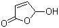 2,5-二氢-5-羟基-2-呋喃酮分子结构 (CAS 14032-66-7)