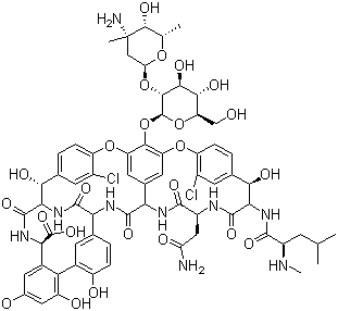 CAS 登录号：1404-90-6, 万古霉素