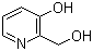3-羟基吡啶-2-甲醇分子结构 (CAS 14047-53-1)